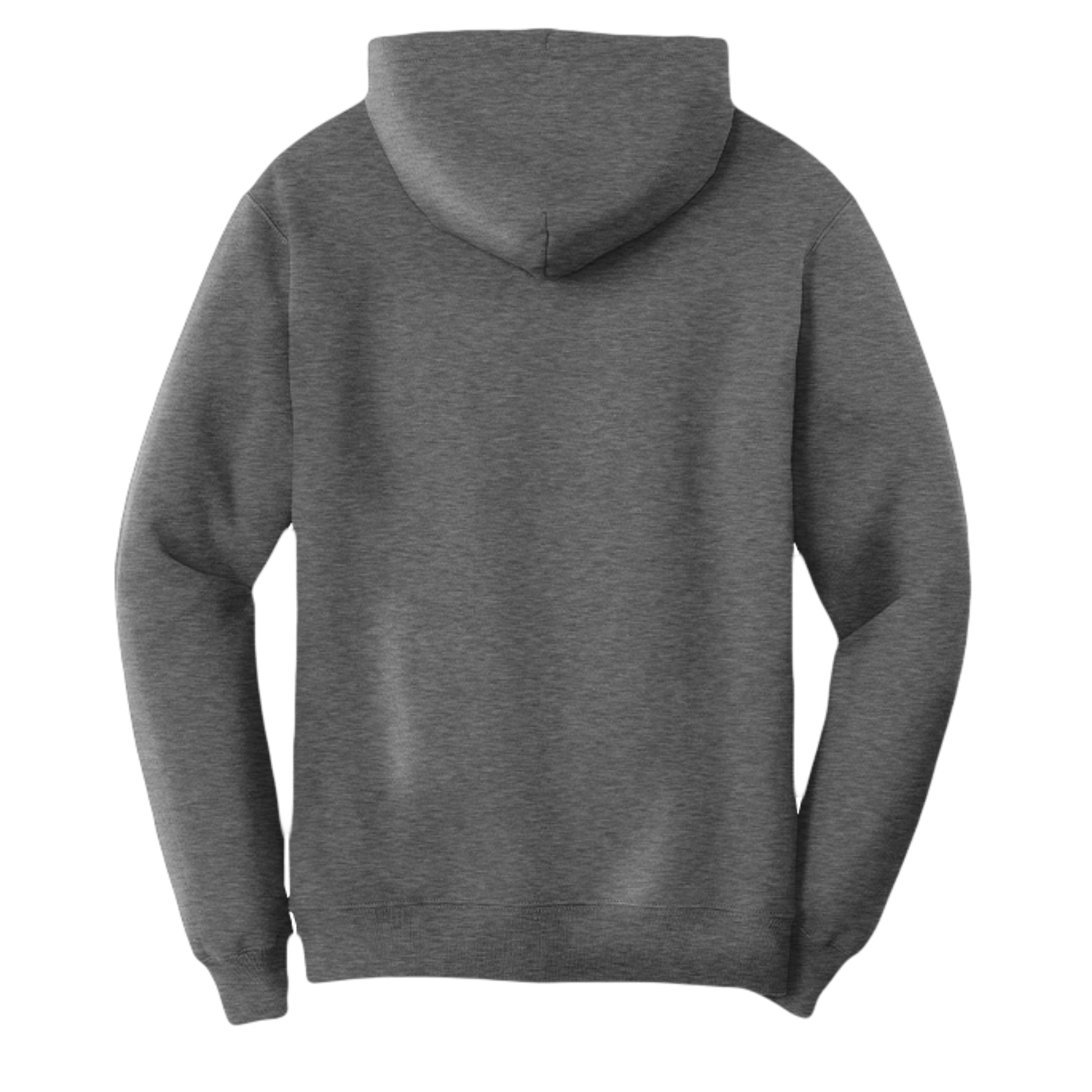 Dark Heather Grey - PC78H - BACK