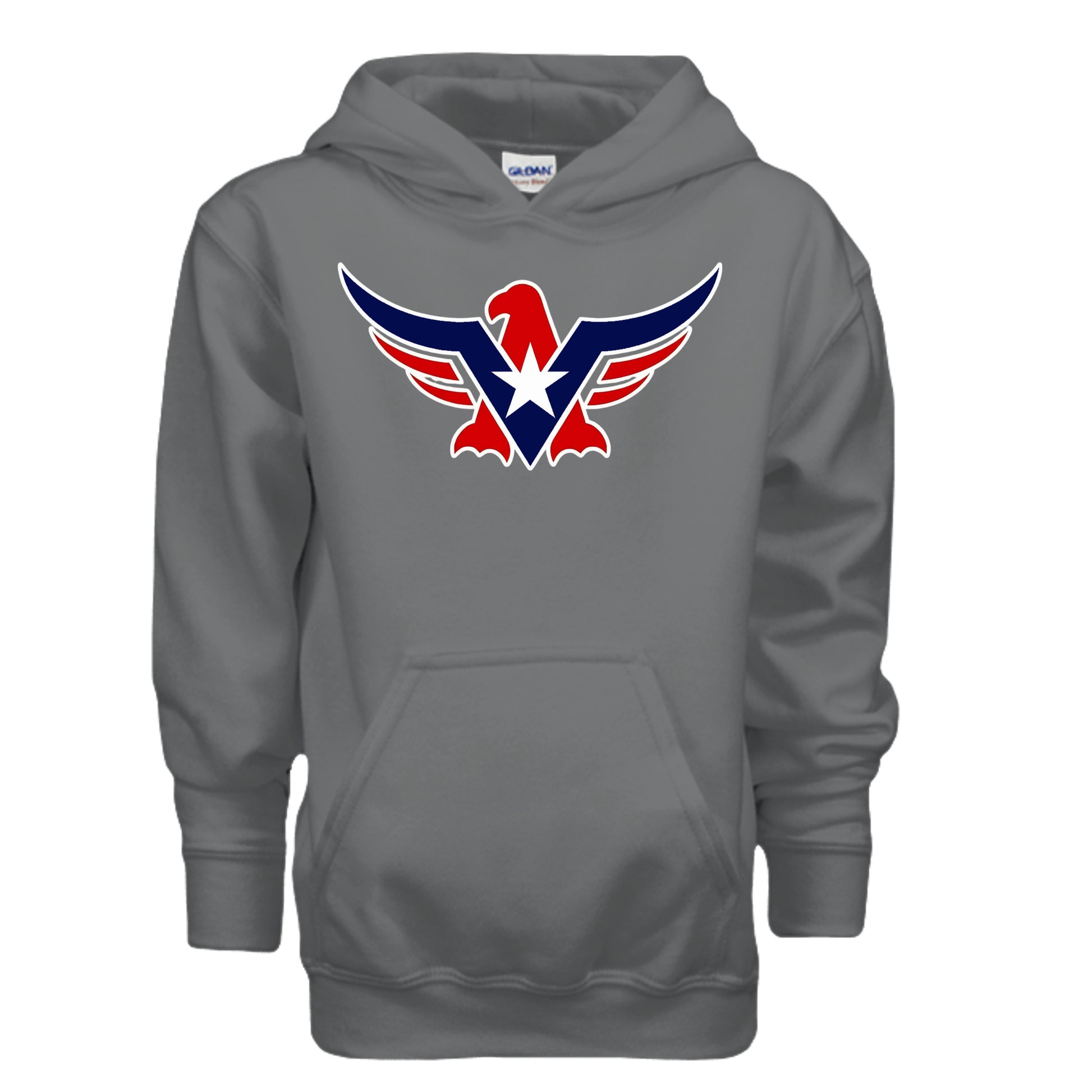 Fan Charcoal Heather - G185B - FRONT