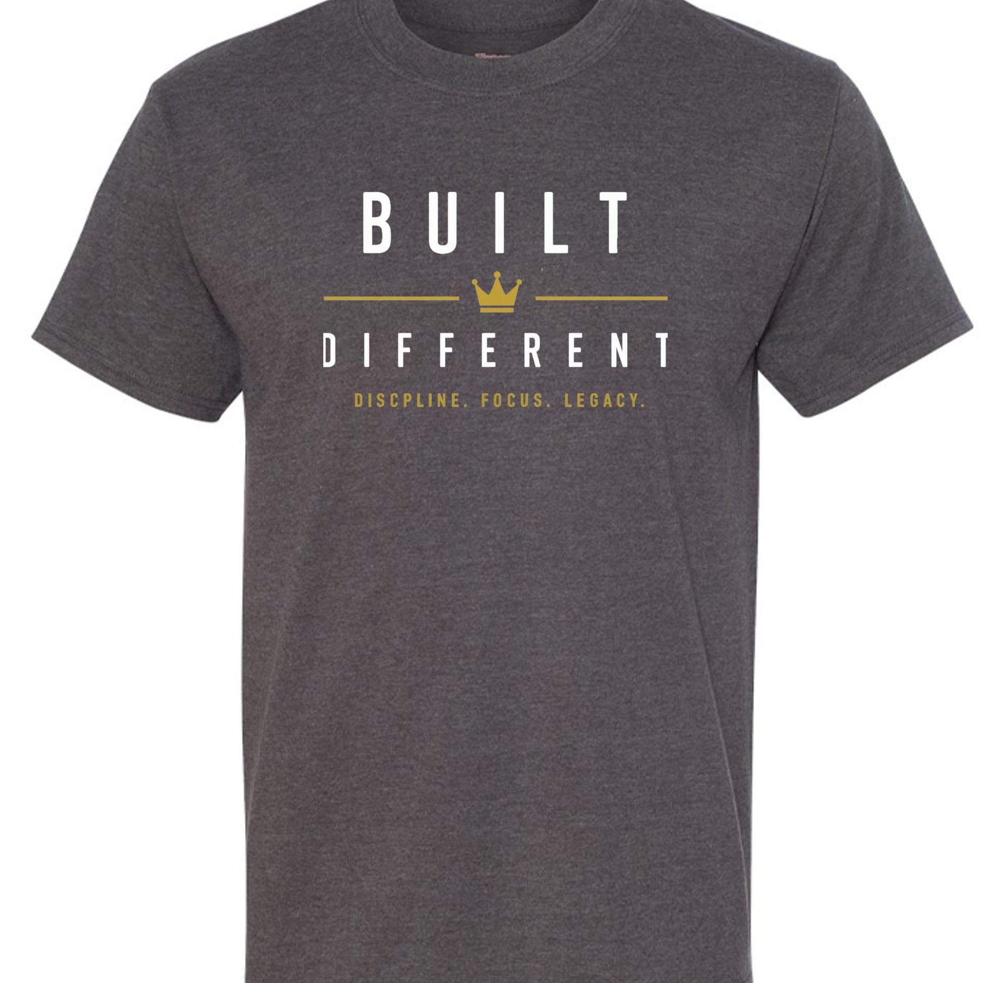 CHARCOAL HEATHER - 518T - FRONT