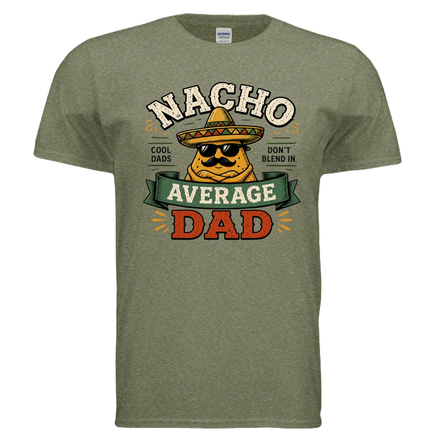HEATHER MILITARY GREEN - G640 - FRONT