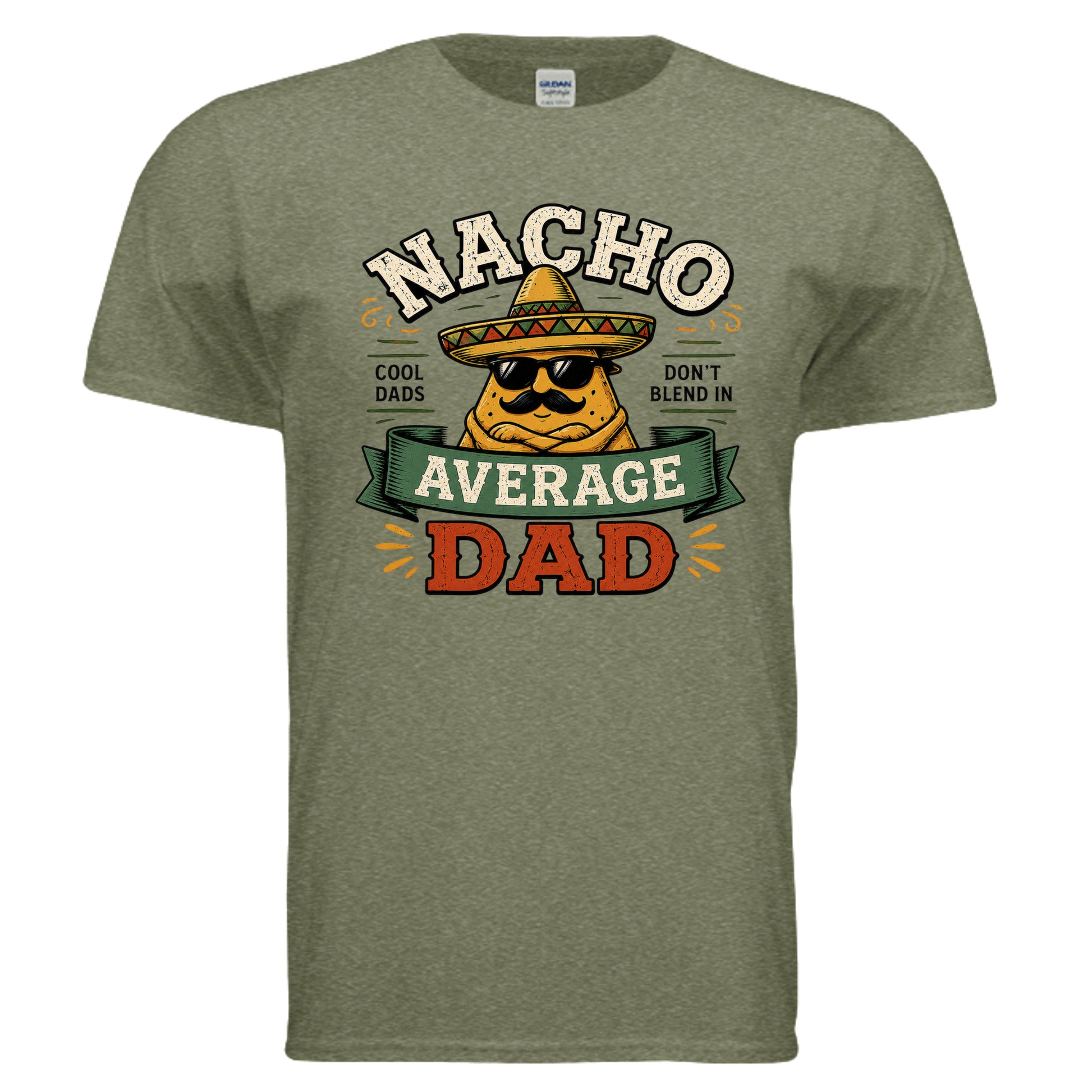 HEATHER MILITARY GREEN - G640 - FRONT