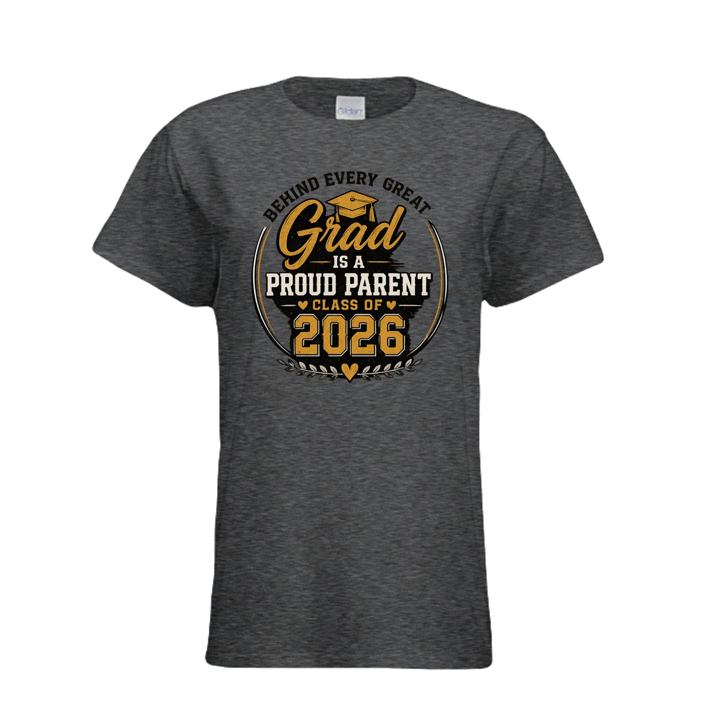 DARK HEATHER - G200L - FRONT