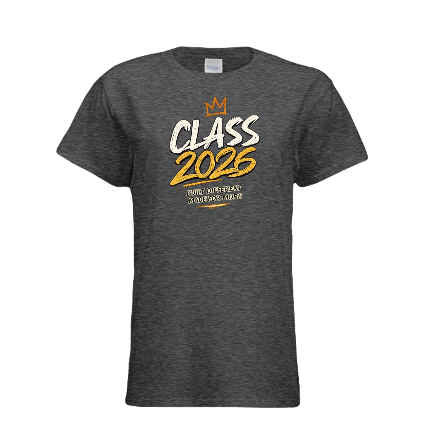 DARK HEATHER - G200L - FRONT