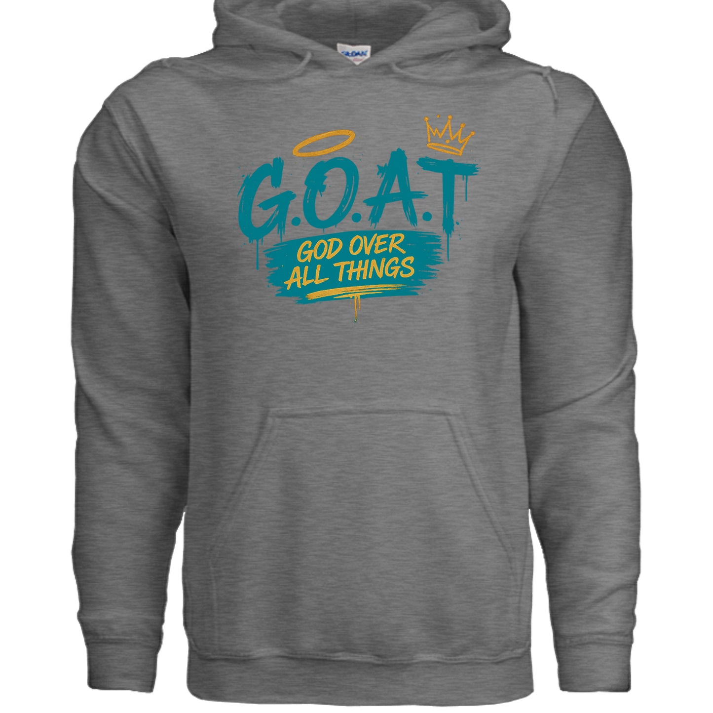 GRAPHITE HEATHER - G185 - FRONT