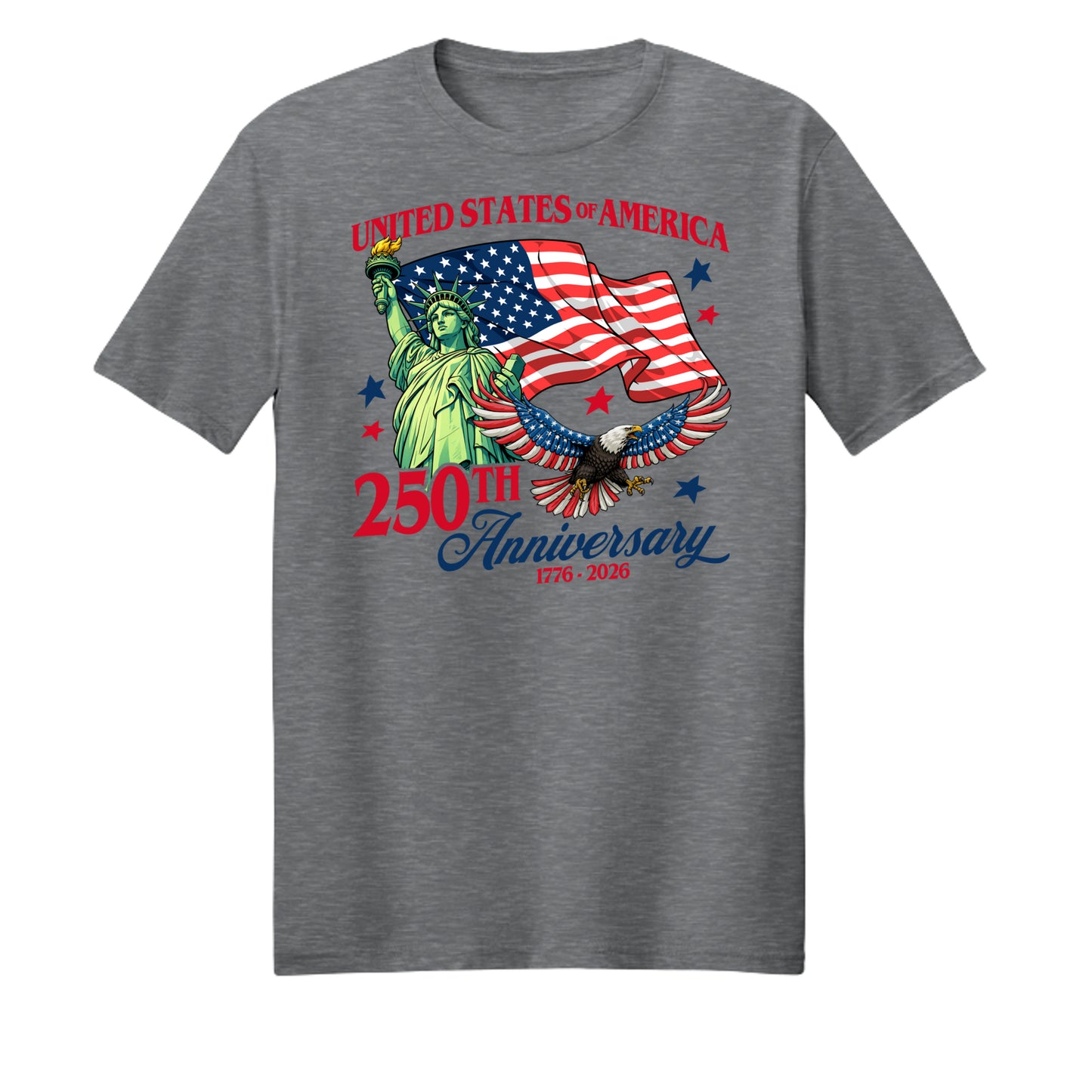 Graphite Heather - 3000 - FRONT